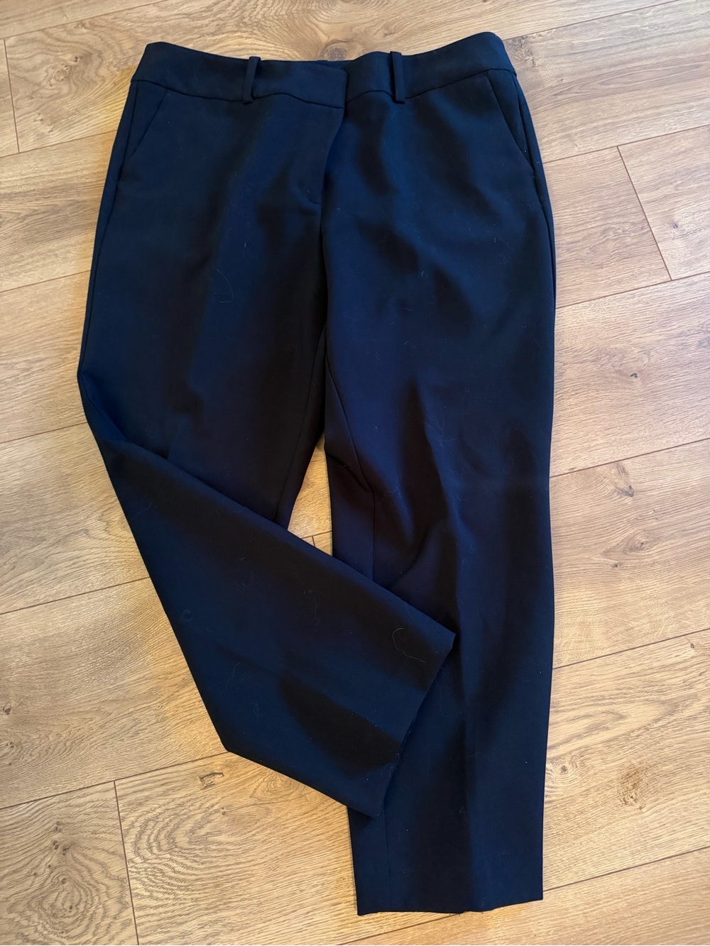Ann Taylor Black Women's Straight-Leg Dress Pants